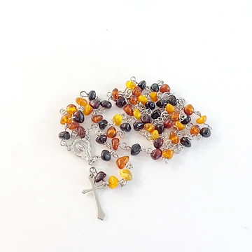 Borostyán rózsafüzér