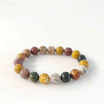 Óceán jáspis karkötő női - férfi 10 mm Óceán jáspis karkötő női - férfi 10 mm