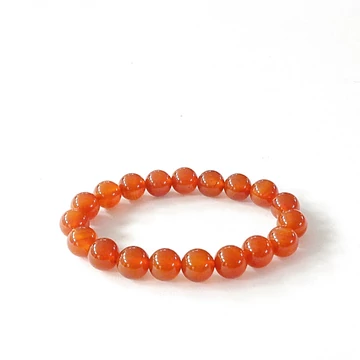 Karneol karkötő 10 mm