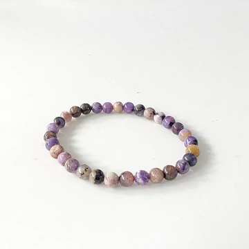 Csaroit 6 mm-es karkötő  AB minőség