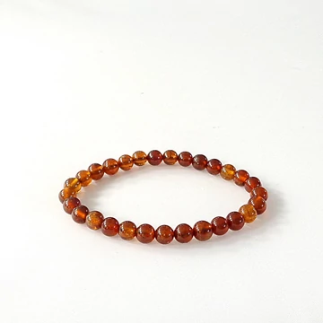 Hessonit gránát karkötő 6 mm