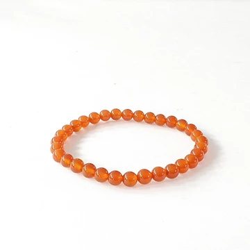 Karneol karkötő 6 mm