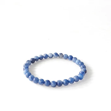 Kékkvarc női - férfi karkötő 6 mm Kékkvarc női - férfi karkötő 6 mm