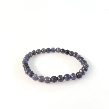 Kordierit - iolit karkötő 6 mm