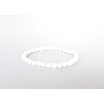 Tejkvarc karkötő 6 mm Tejkvarc karkötő 6 mm