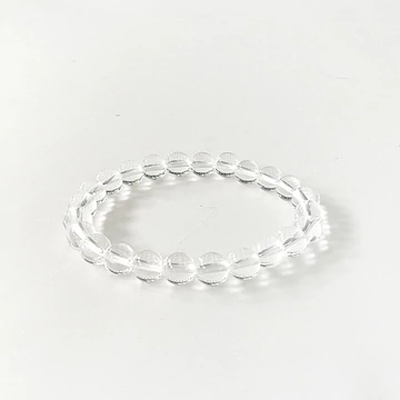 Hegyikristály női - férfi karkötő 8 mm AA