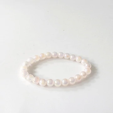 Rózsakvarc aurakvarcos karkötő 8 mm Rózsakvarc aurakvarcos karkötő 8 mm