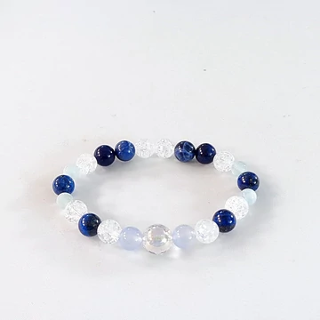 Torokcsakra karkötő 8 mm Torokcsakra karkötő 8 mm