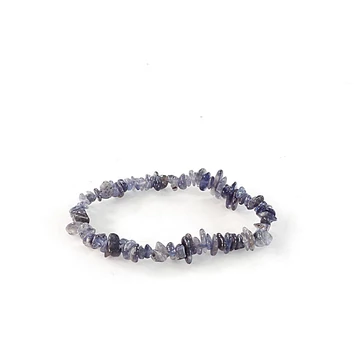 Kordierit - iolit szemcsés karkötő