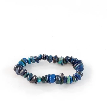 Krizokolla óriás nugget prémium karkötő