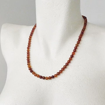 Hesszonit gránát lánc 6 mm 50 cm