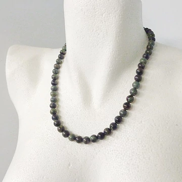 Kambaba jáspis női-férfi lánc 8 mm 50 cm