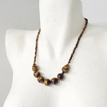 Tigrisszem egyedi lánc cseppes