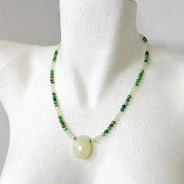 Variscit - jáde lánc