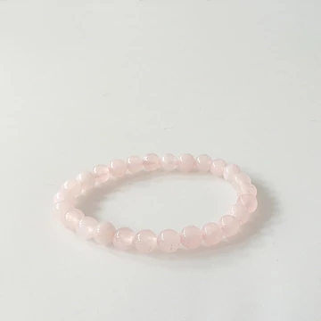 Gyermek rózsakvarc karkötő Gyermek rózsakvarc karkötő