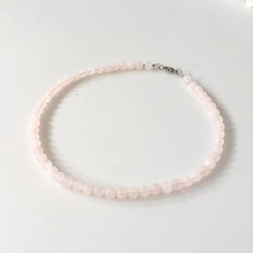 Gyermek rózsakvarc lánc 6 mm Gyermek rózsakvarc lánc 6 mm