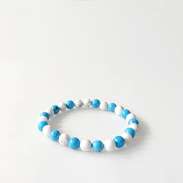 Gyermek türkinit - howlit karkötő