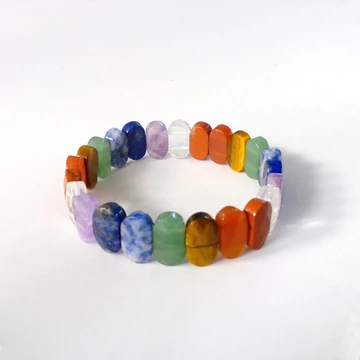 Ovális csakra karkötő