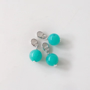 Amazonit egyedi ezüst medál 4400 Amazonit egyedi ezüst medál 4400