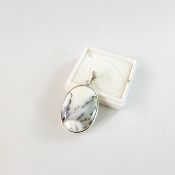 Merlinit egyedi medál ezüst foglalatban 29700 Merlinit egyedi medál ezüst foglalatban 29700