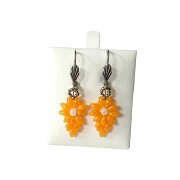 Sd csepp narancssárga fülbevaló