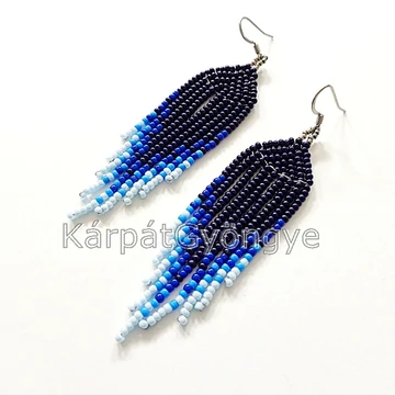Viki fülbevaló sötétkék