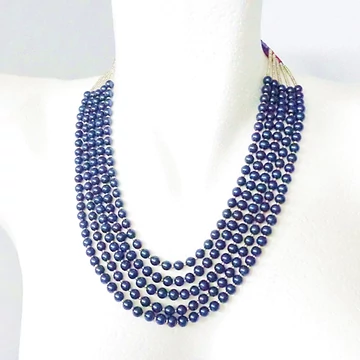 Kaláris - sötétkék - 5 soros - 6 mm