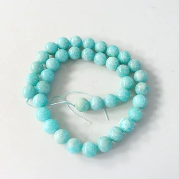 Amazonit szál 10 mm