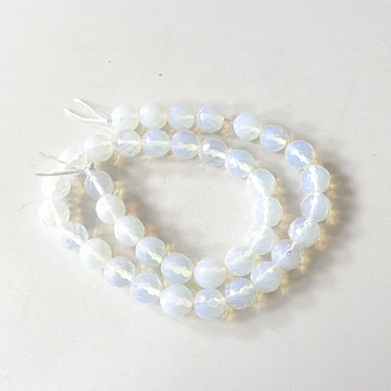 Opalit fazettált szál 10 mm