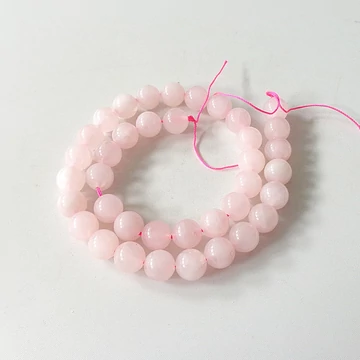 Rózsakvarc szál 10 mm