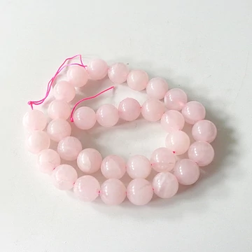 Rózsakvarc szál 12 mm