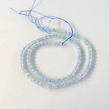 Akvamarin szál 4 mm