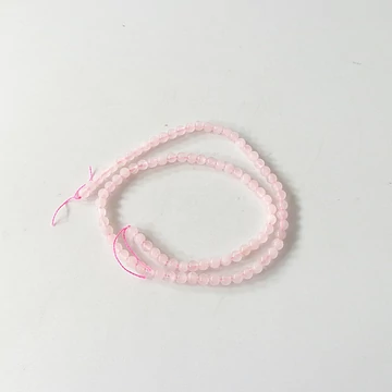 Rózsakvarc szál 4 mm