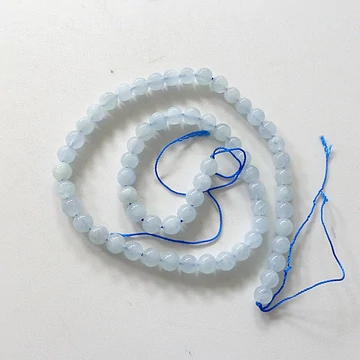 Akvamarin szál 6 mm