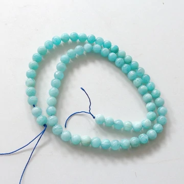 Amazonit szál 6 mm