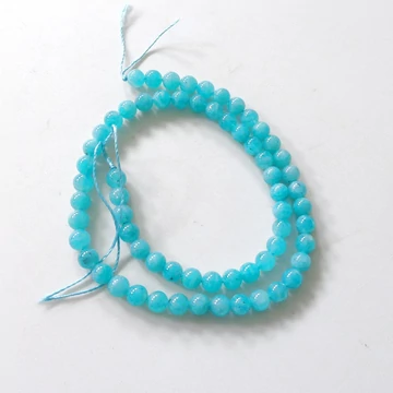 Amazonit szál 6 mm extra