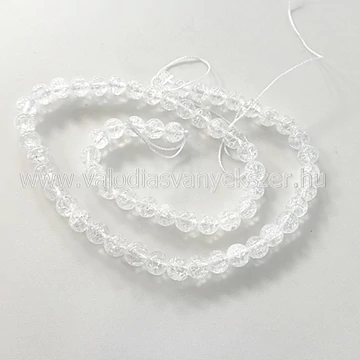 Hegyikristály repesztett szál 6 mm