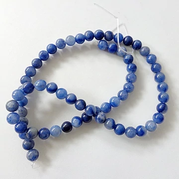 Kékkvarc szál 6 mm