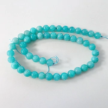 Amazonit szál 8 mm extra