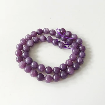 Lepidolit lila szál 8 mm