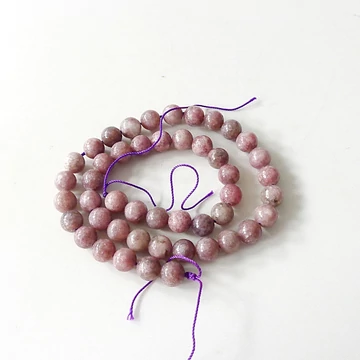 Lepidolit szál 8 mm