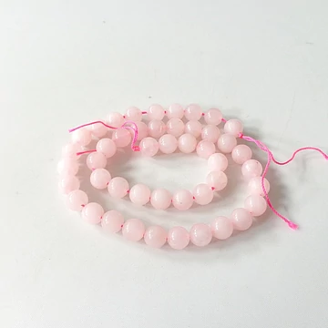 Rózsakvarc szál 8 mm