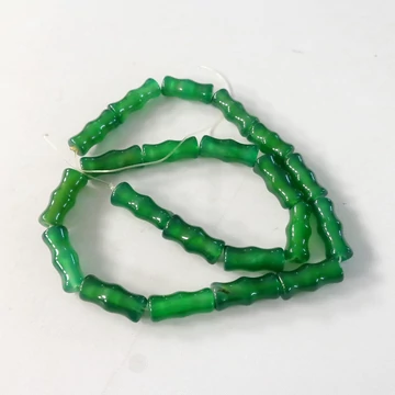 Festett achát szál csontocska