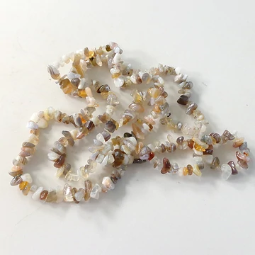 Botswana achát szemcsés szál