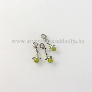 Krizolit angyalka medál Krizolit angyalka medál