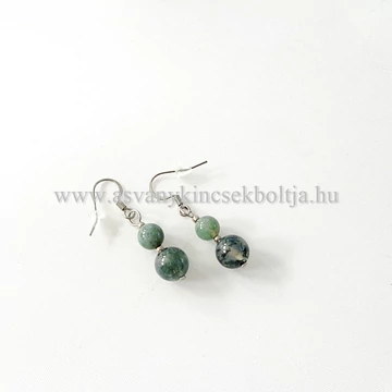 Mohaachát 2 golyós fülbevaló Mohaachát 2 golyós fülbevaló