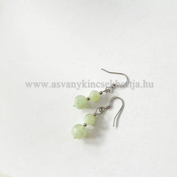 Jáde 2 golyós fülbevaló Jáde 2 golyós fülbevaló