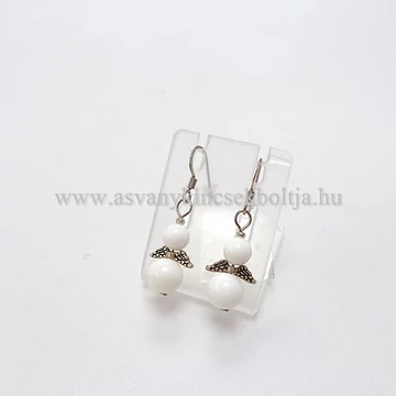 Kagylóhéj  angyalkás fülbevaló Kagylóhéj  angyalkás fülbevaló