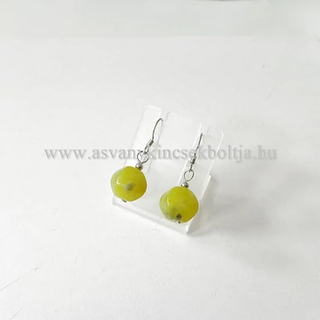 Szerpentin csiszolt fülbevaló 12 mm Szerpentin csiszolt fülbevaló 12 mm