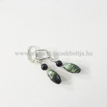 Szerafinit rizsszem fülbevaló Szerafinit rizsszem fülbevaló